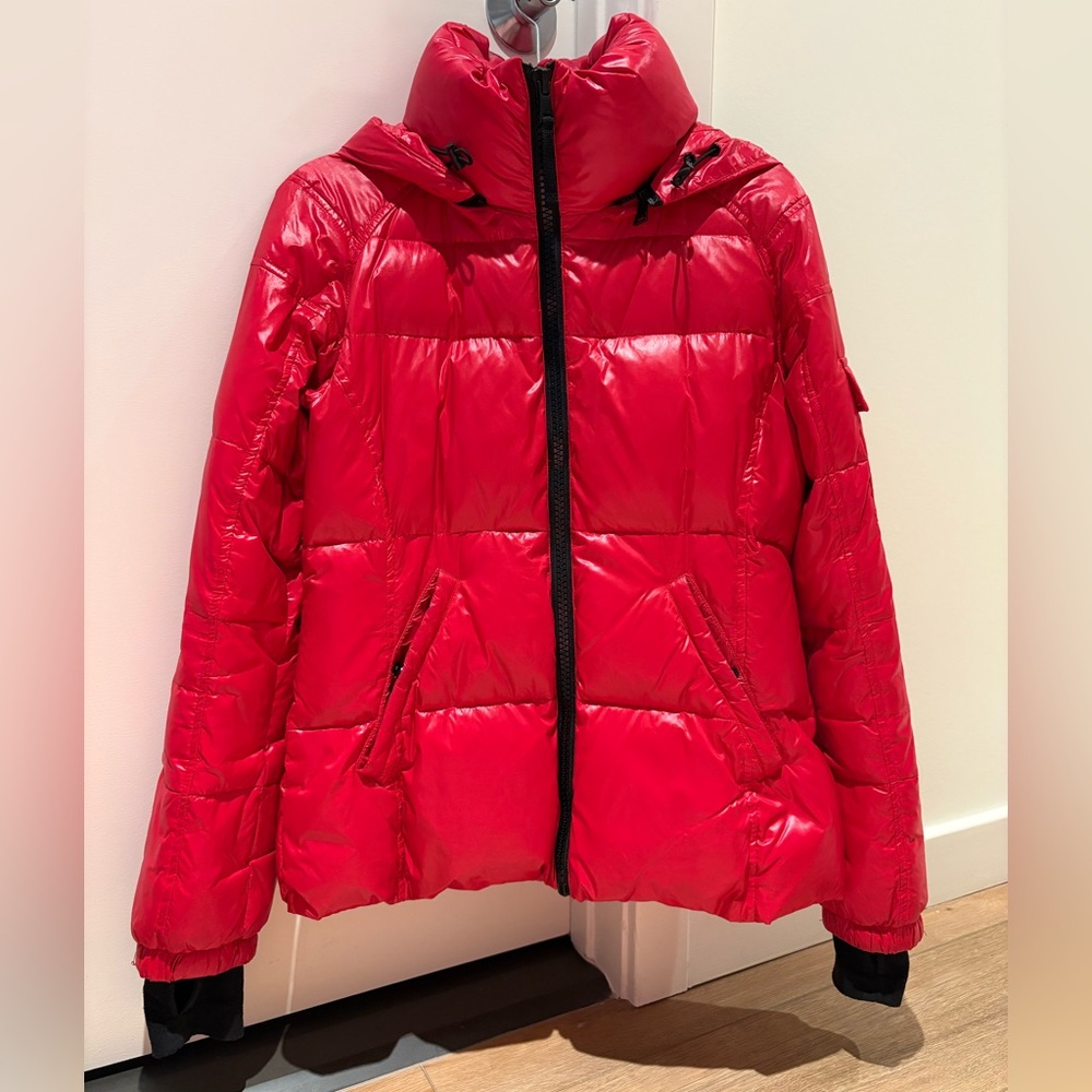S13 Red Ella Puffer Jacket